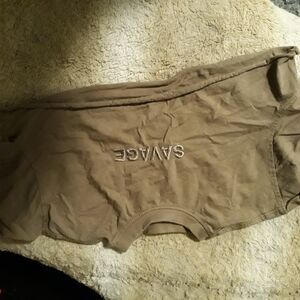 Salvage Tan Crop Top